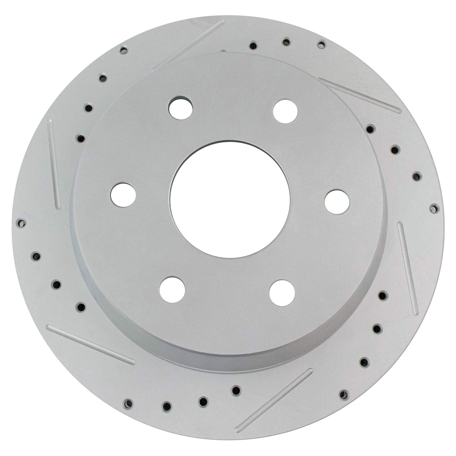 Trq Rear Performance Brake Rotor Drilled Slotted Pair For Cadillac Chevy Gmc Truck