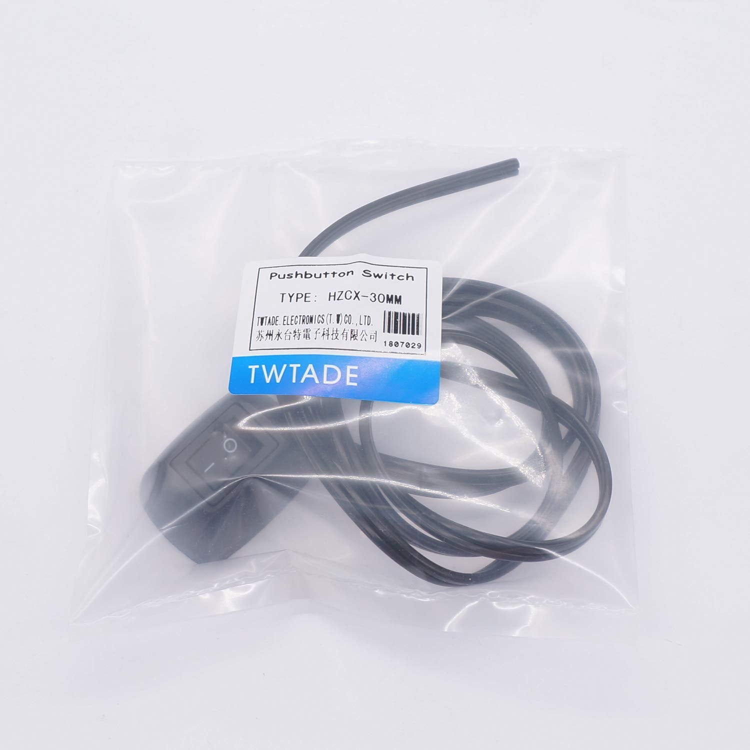 Twtade Paste Type Switch Car Push Button Switch On/Off Dc12V Surface Mount Switch Water Drop Shape Diy Car Switch Spst Rocker Sw