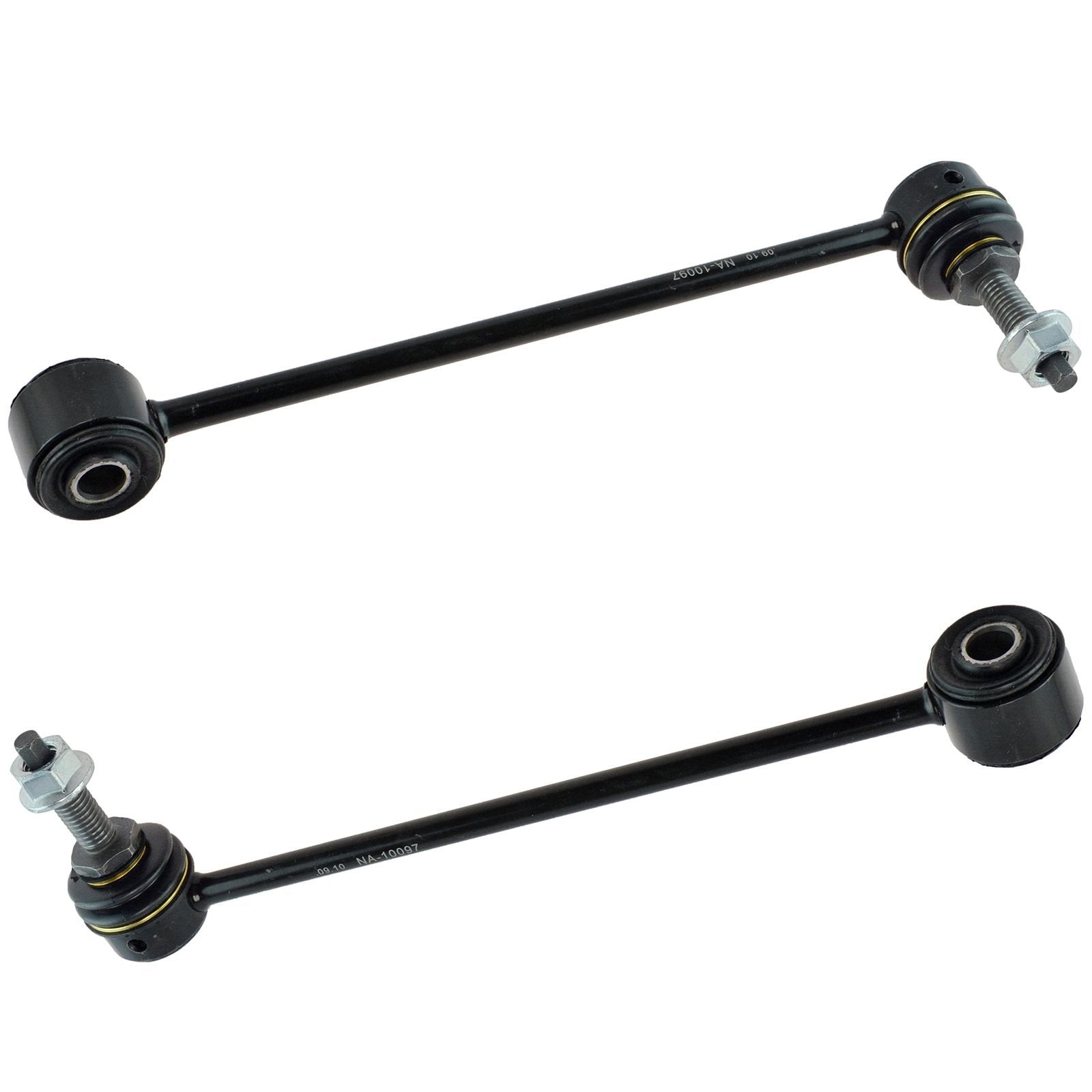 Trq Front & Rear Sway Bar Stabilizer Link Set Compatible With 2007-2011 Dodge Nitro 2008-2012 Jeep Liberty