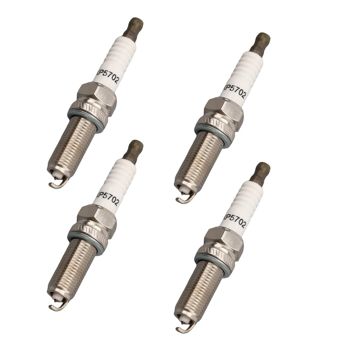 EKLN XP5702 Iridium Spark Plugs 4 Packs Compatible with DODGE GENESIS HONDA HYUNDAI KIA 1.8L 2.0L 2.4L 3.5L 5.5 L L4 V6 Replacem