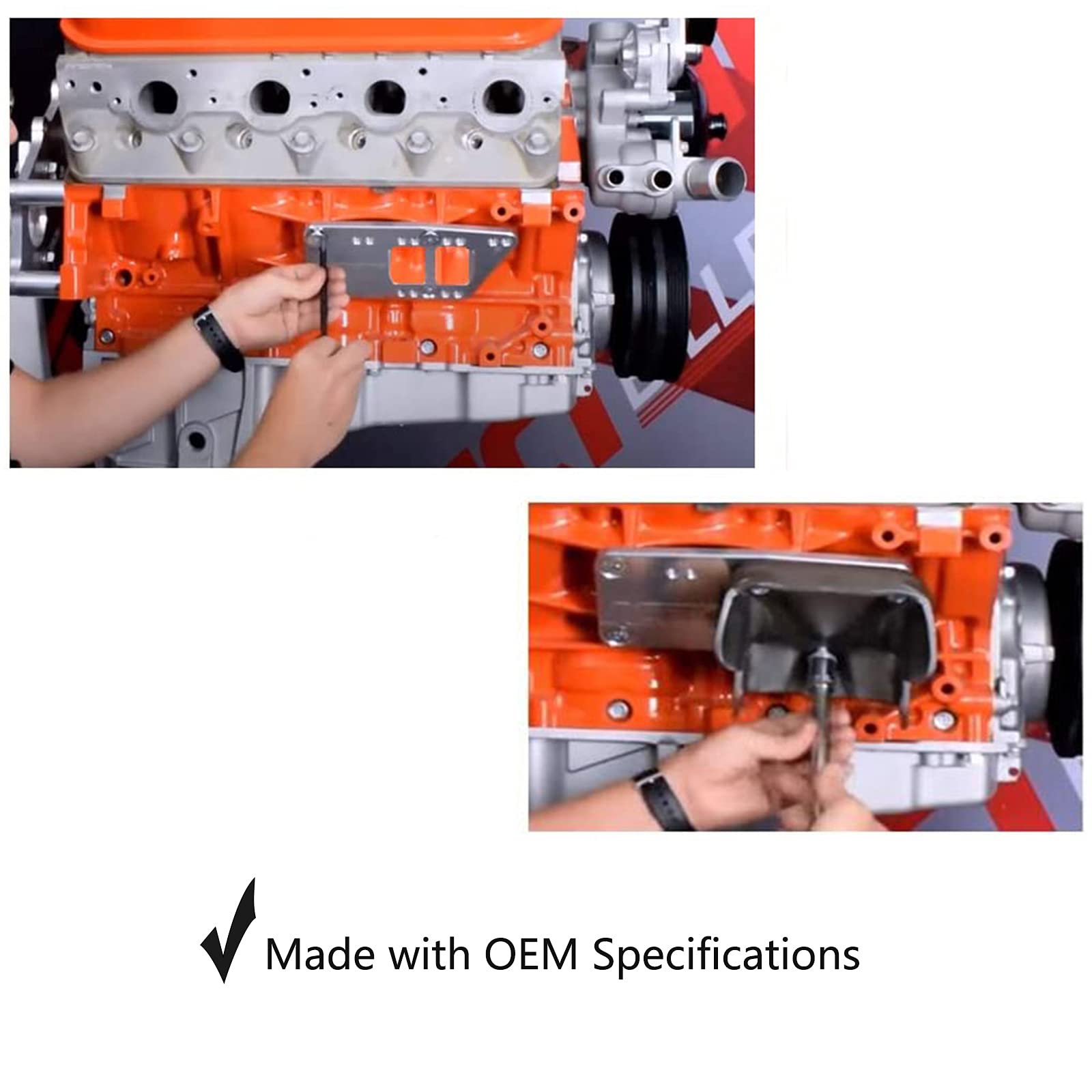 Ls Swap Motor Mounts Adapter Plates - Ls Conversion Adjustable Universal Swap Bracket Small Block,Sbc Vehicle To Ls Engine Ls1 Ls3 Ls2 Lq4 Lq9 Ls6 L92 L99 L33 Lr4