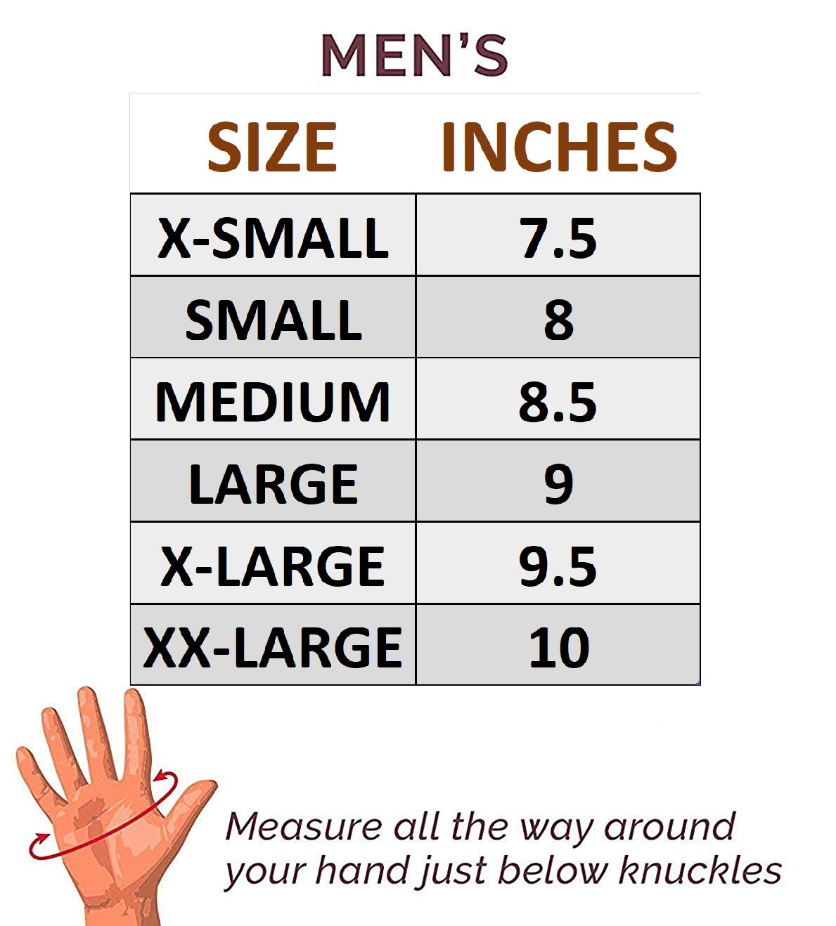 Riparo Mens Leather Reverse Stitched Fingerless Half-Finger Driving Motorcycle Gloves (Small, Cognac)