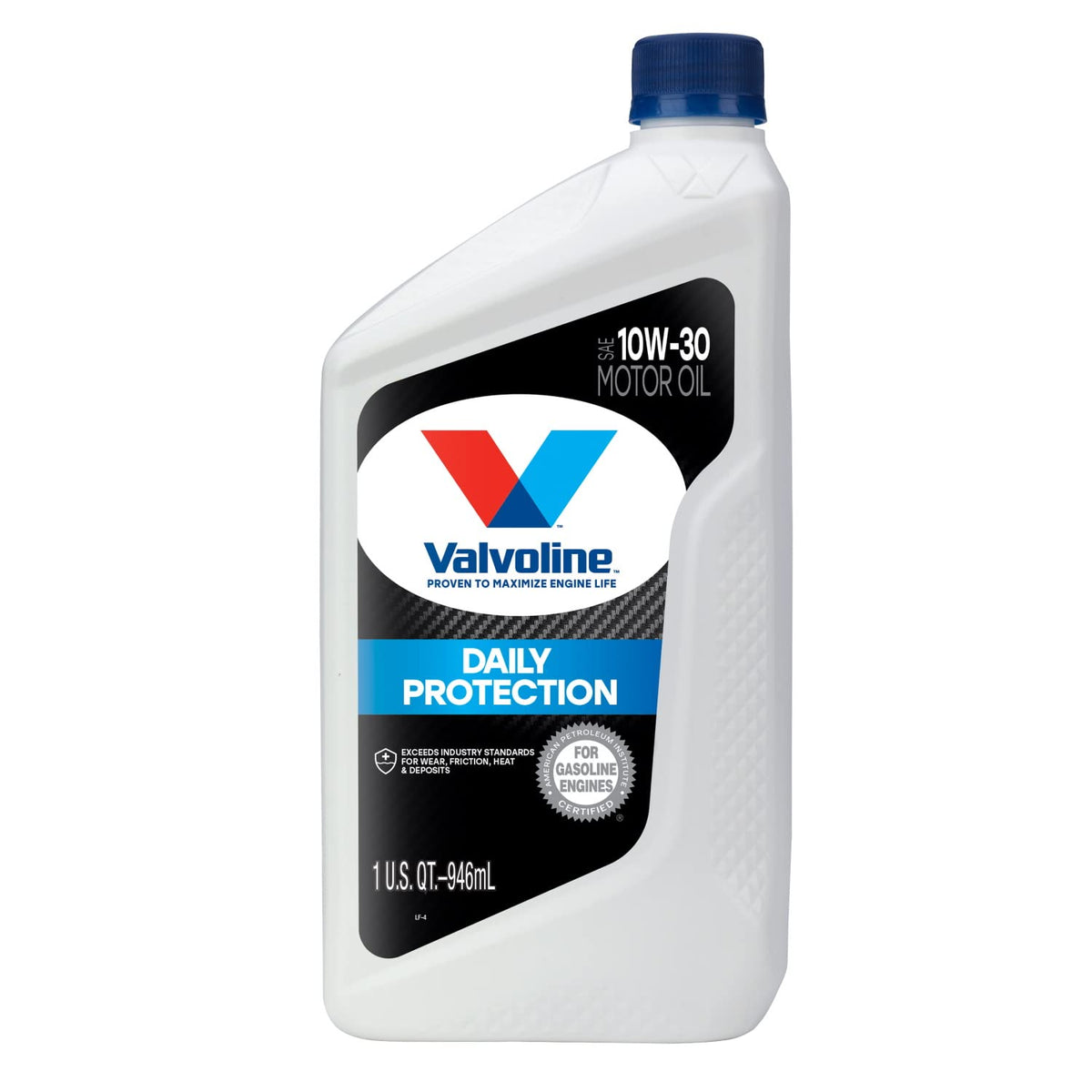 Valvoline Daily Protection 10W-30 Conventional Motor Oil 1 Qt