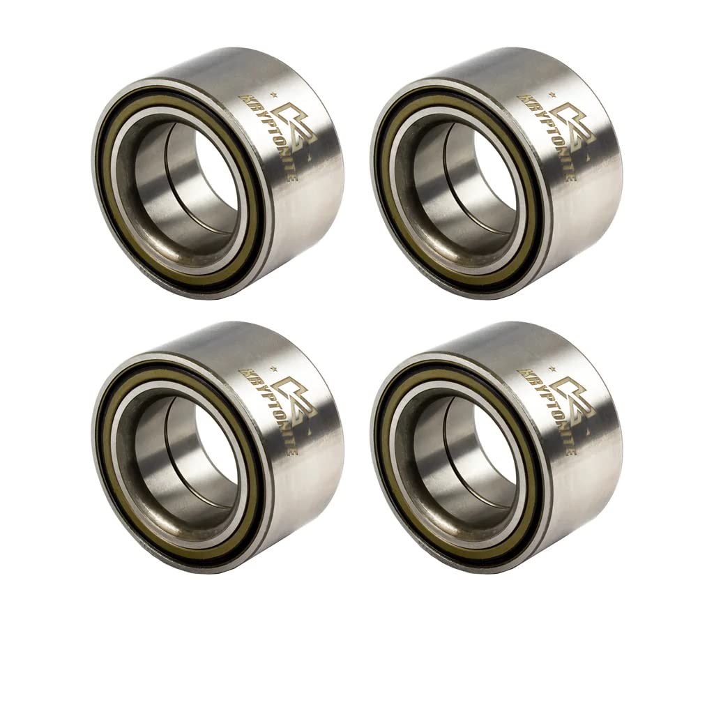 Kryptonite Front & Rear Wheel Bearings Compatible With 2017-2024 Can Am Maverick X3 Side-By-Side Sxs | Set Of 4