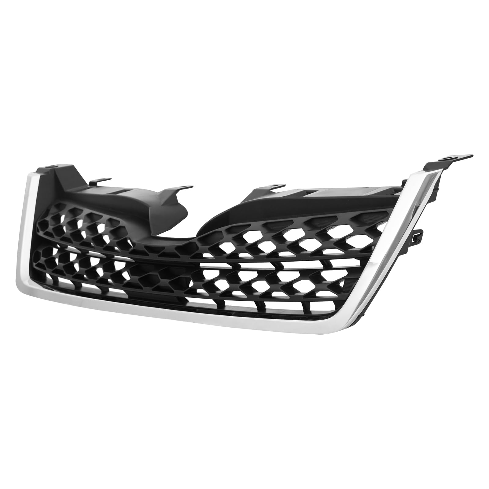 TYG (CAPA QUALITY) Chrome Front Grille Compatible with 2014-2016 Subaru Forester 2.5L Eng Type1, ABS OEM Replacement Bumper Gril