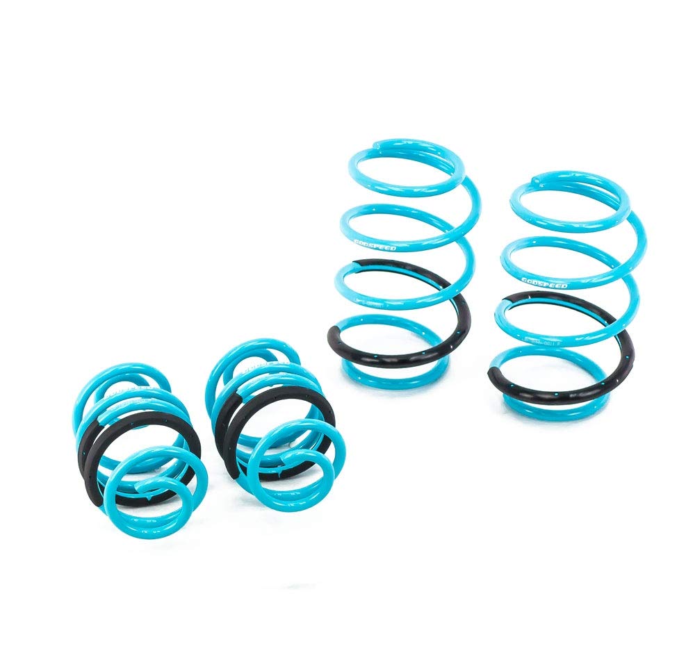 Godspeed Ls-Ts-Nn-0011 Traction-S Performance Lowering Springs For Nissan Sentra (B17) 2013-19
