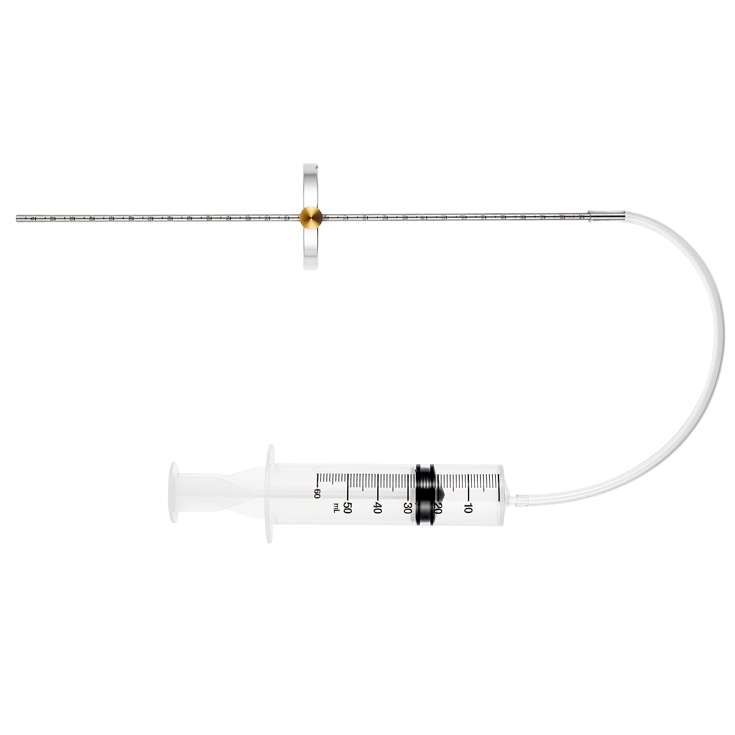 Alpha Moto Professional Motorcycle Fork Suspension Oil Level Measurement Gauge Tool Syringe Capacity 60Ml Works For Motorcycle Mtb Mountain Bike Harley Davidson