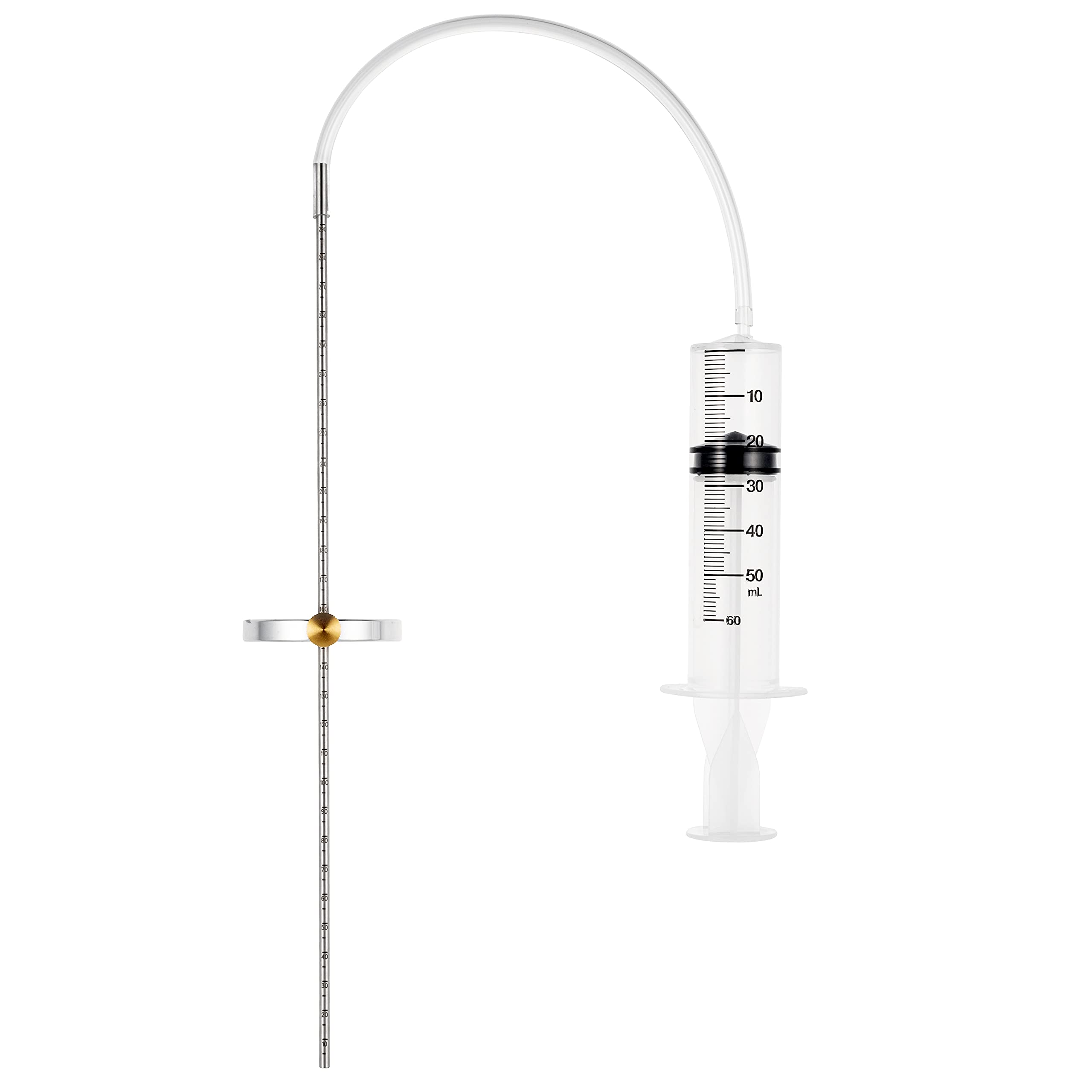 Alpha Moto Professional Motorcycle Fork Suspension Oil Level Measurement Gauge Tool Syringe Capacity 60Ml Works For Motorcycle Mtb Mountain Bike Harley Davidson