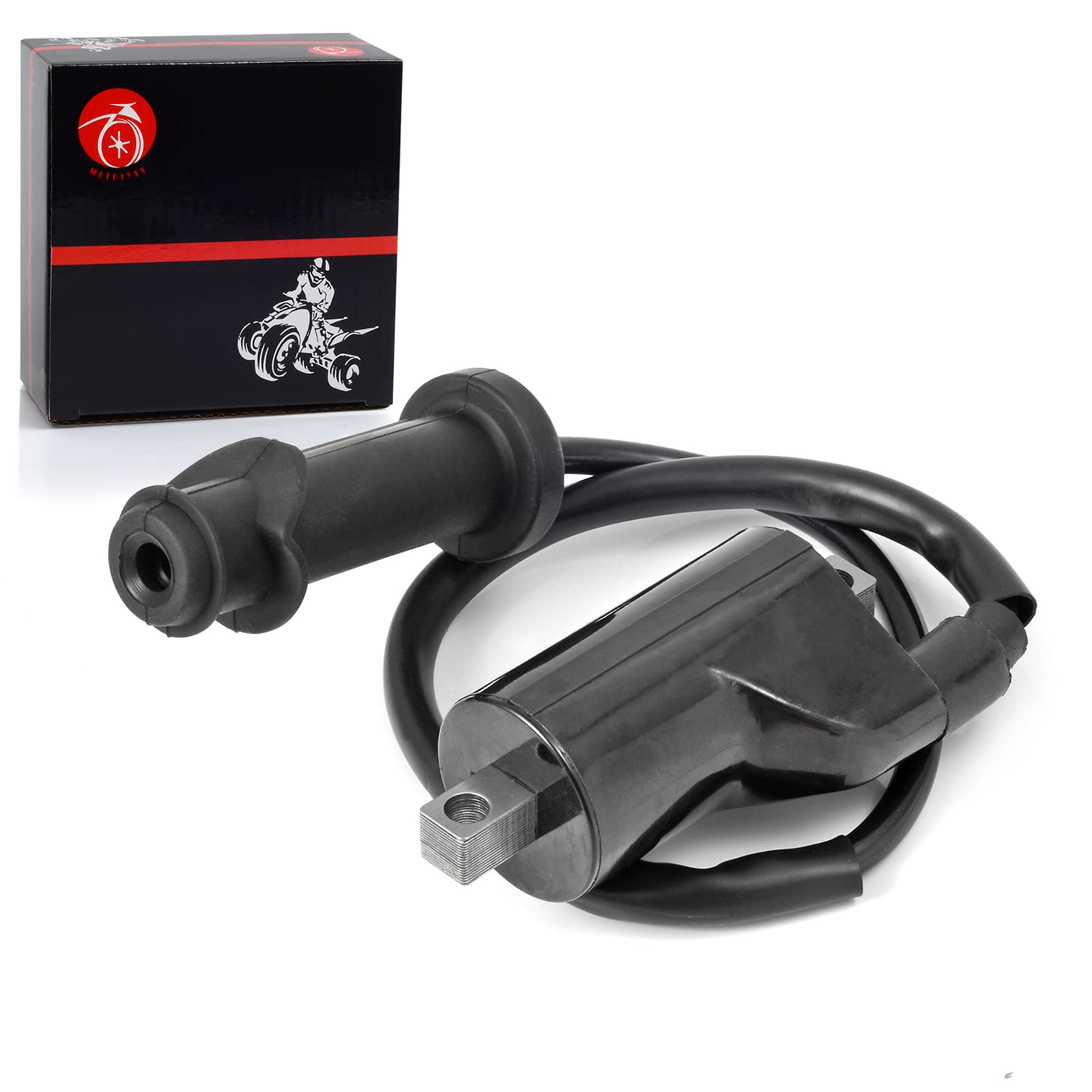 Ignition Coil Pack & Spark Plug Cap Compatible with Arctic Cat 550 700 1000 2009-2016 Prowler XT 550 2011-2014 Prowler XTX 700 2