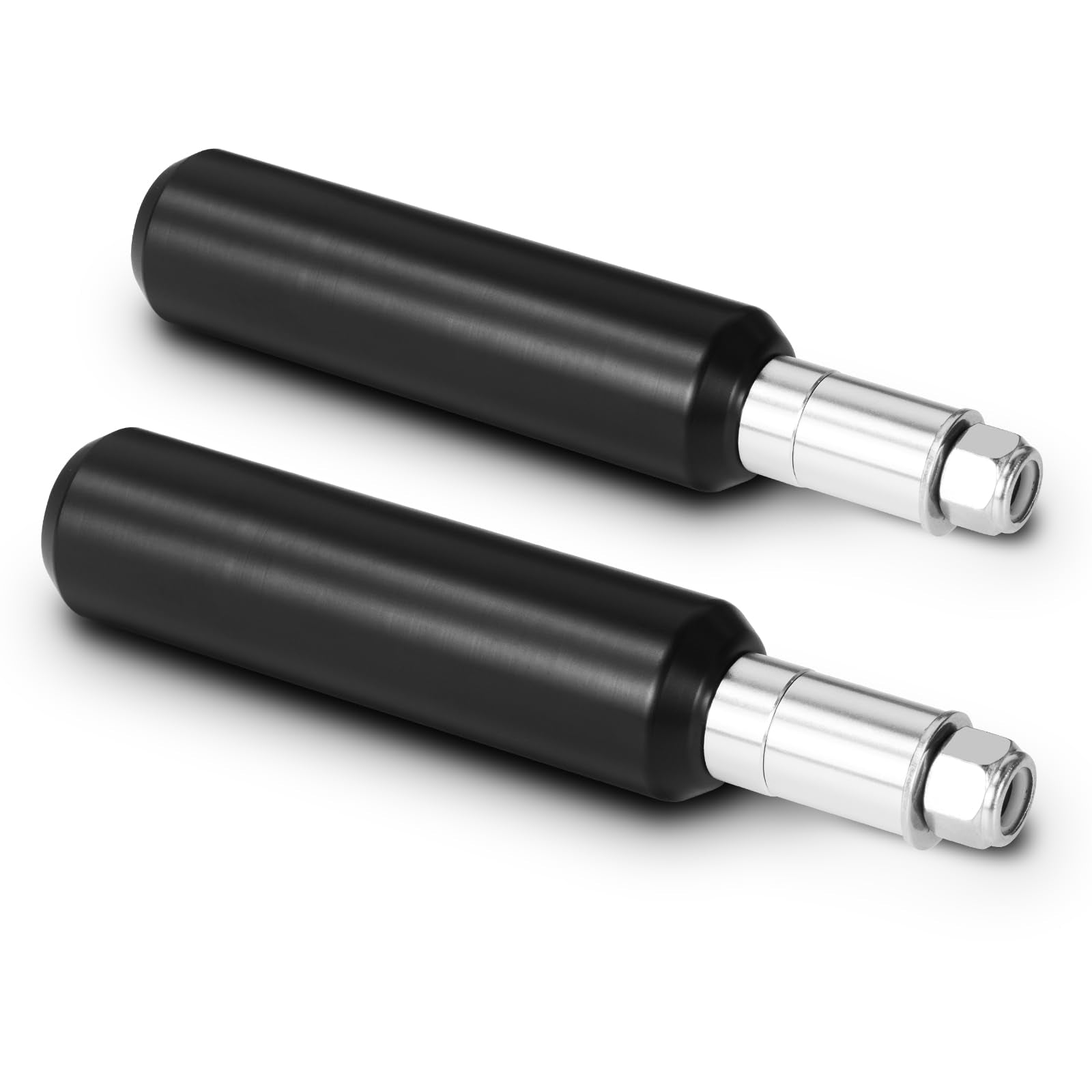 Vastmt Motorcycle No Cut Frame Slider, 6.5 Upper Shock Mount Frame Sliders Anti Crash Protector Falling Protection Compatible Wi