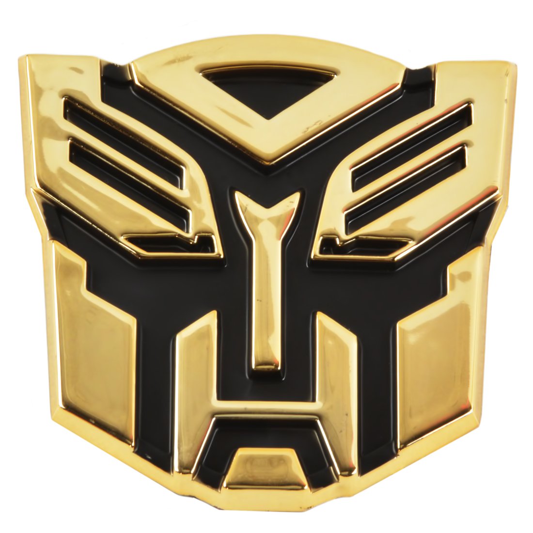 Transforming Auto Robot Auto Emblem - [Gold][3 1/4'' Tall]
