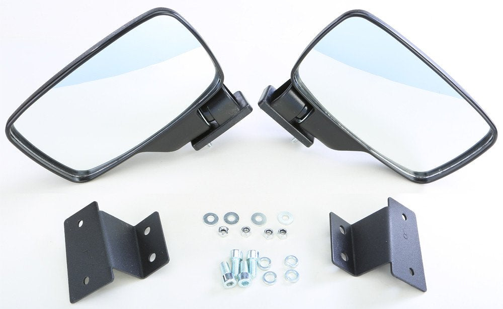 Seizmik Folding Utv Side View Mirror Compatible With Polaris Ranger Xp 900 Utv Models | Set Of 2