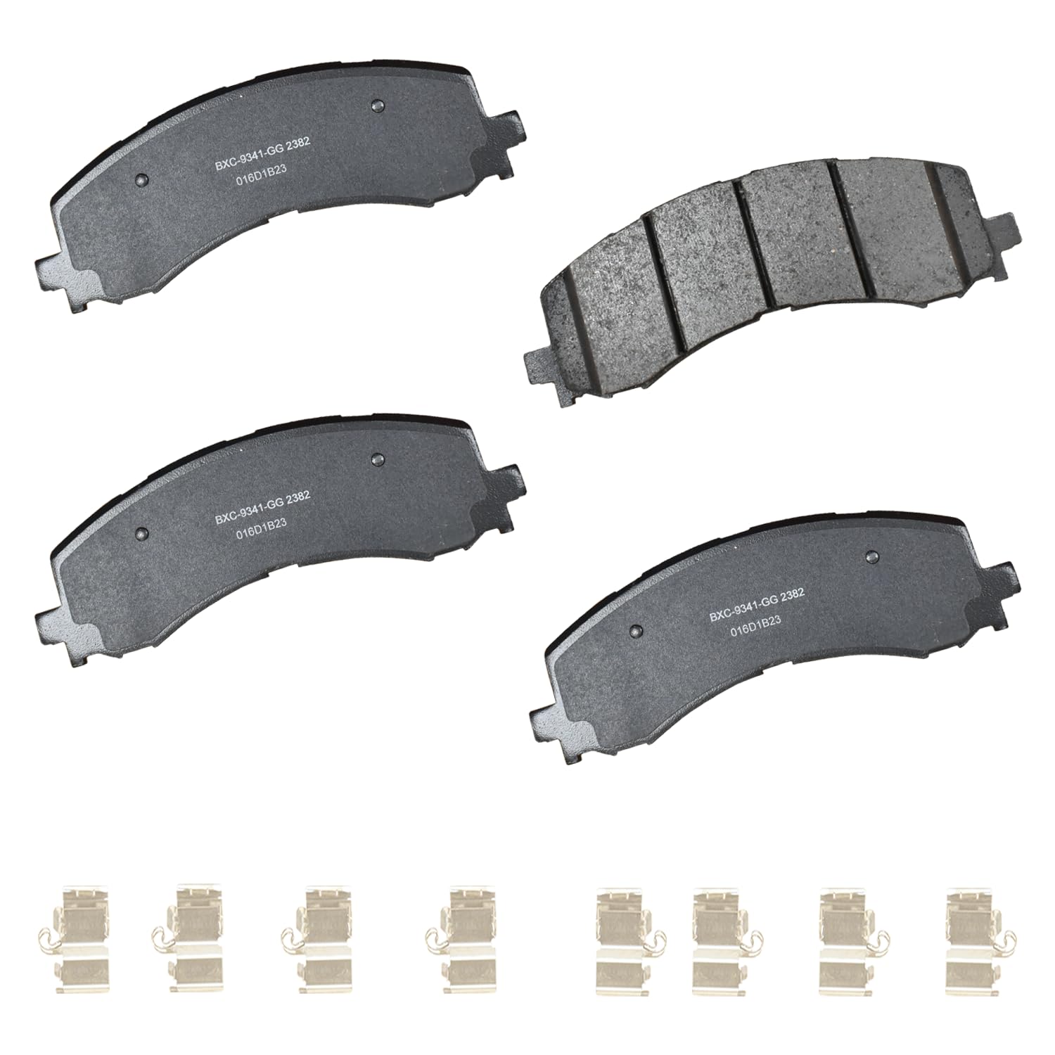 Bendix Premium Sbc2382 Ceramic Front Brake Pads For Ford Bronco 2023-2022, Expedition 2024-2022, F-150 2023-2021, F-150 Lightnin