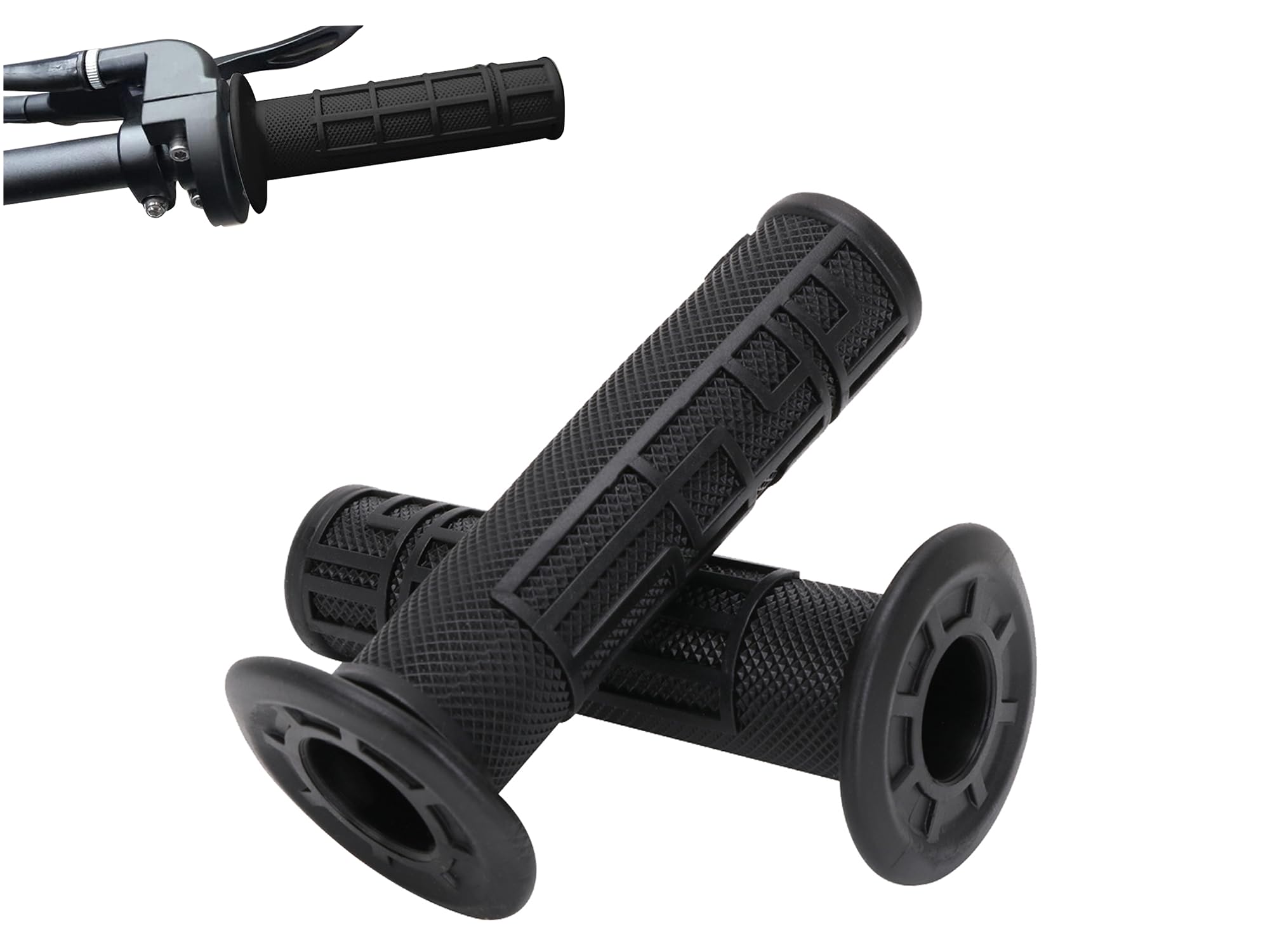 JFG RACING Surron Throttle Grips,Sur Ron Gas Throttle Handlebar Grips for Electric Motorbike Light Bee/Surron/Sur Ron X/Sur Ron 