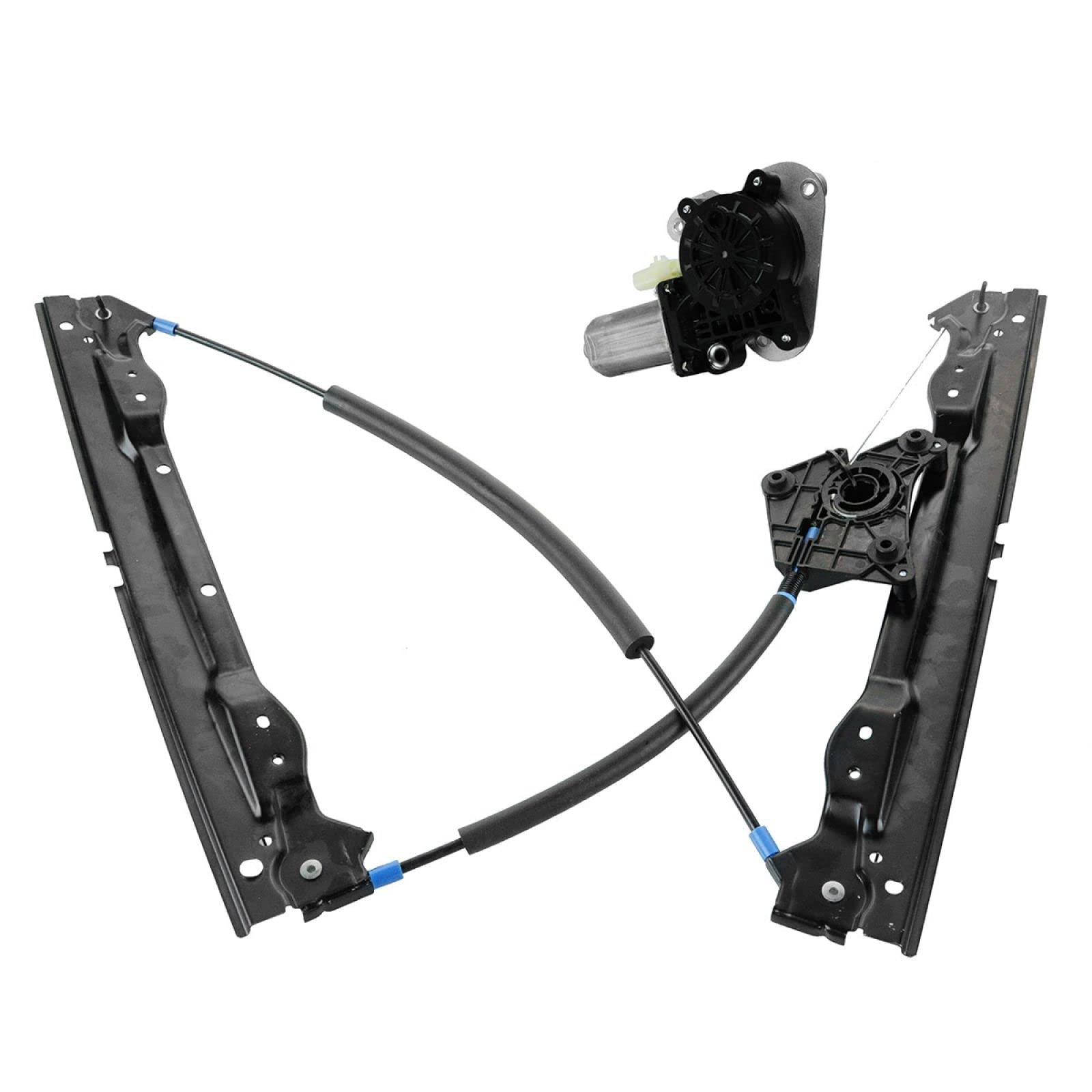 Trq Front Left Power Window Regulator & Motor Assembly Drivers Side Compatible With 2008-2010 Dodge Avenger Ch1350149 Ch1350153