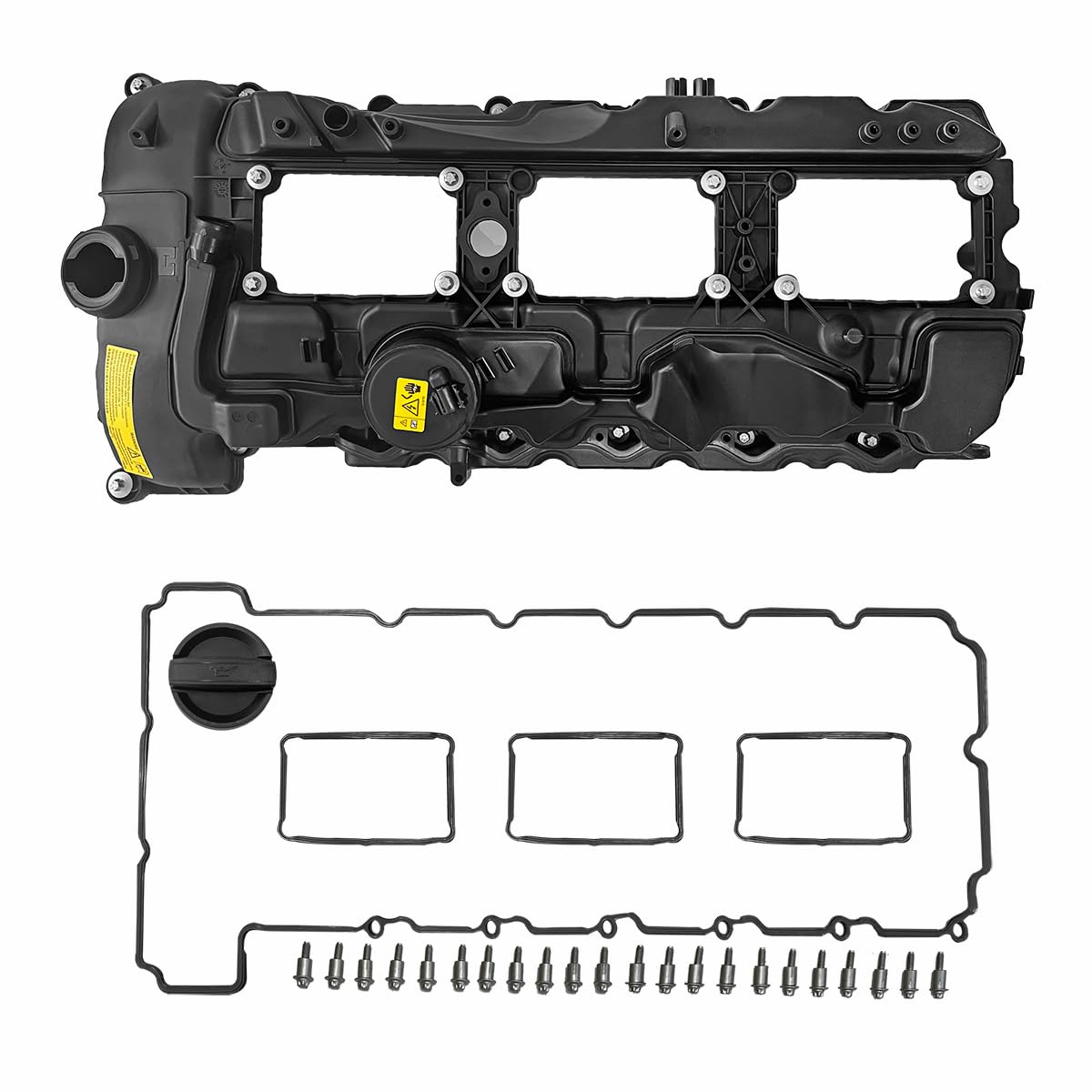 SUMYOLA N55 Engine Valve Cover For BMW E71 E82 E90 F01 F10 F25 2011-2014 X3 X5 X6 335i 535i 2013-2014 740i 2012-2014 640i 2011-2