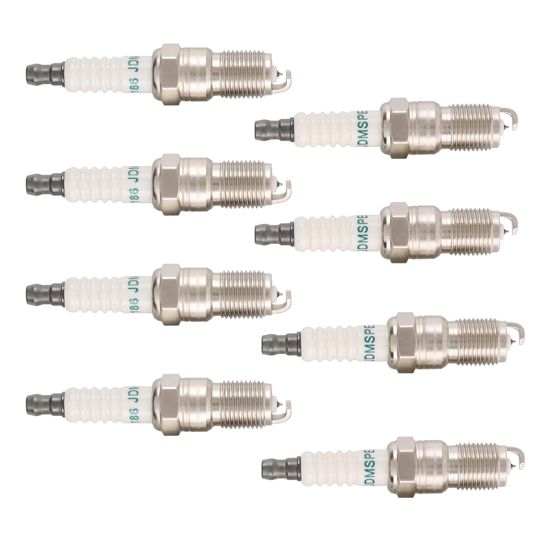 Platinum Spark Plugs TR5GP Replacement For Silverado Tahoe Sierra Ranger Suburban Yukon Set of 8 Spark Plugs Replace 3186, 3013,