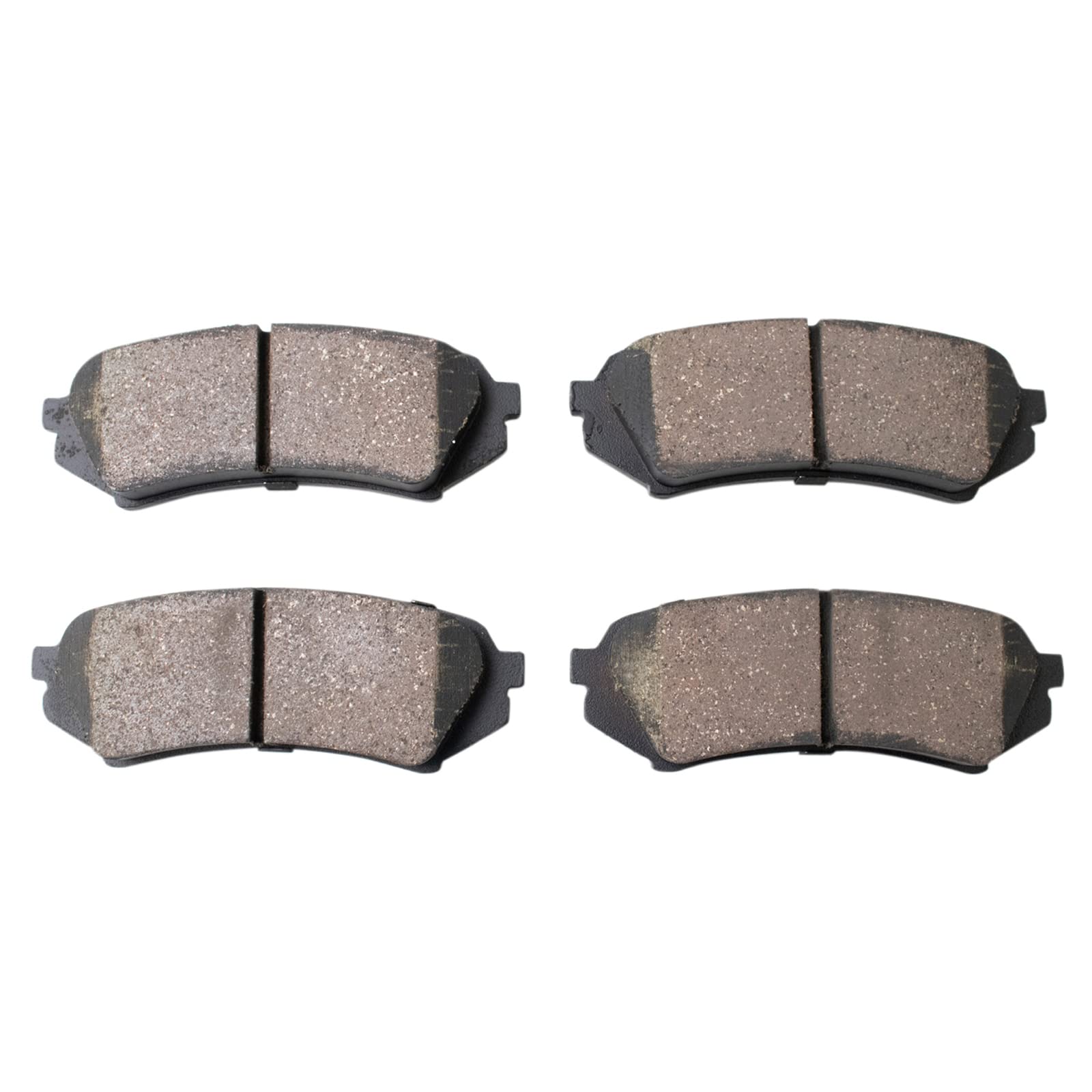 TRQ Rear Brake Pads Ceramic Compatible with 1998-2007 Lexus LX470 Toyota Land Cruiser