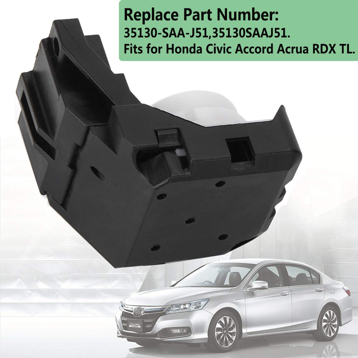 35130-Saa-J51 Ignition Starter Switch, Steering Switch Compatible With Select Acura Rdx Rsx Tl Tsx Honda Accord Cr-V Civic Element Fit Odyssey 2008 Pilot