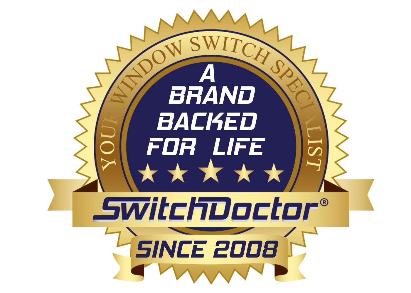 SWITCHDOCTOR Window Master Switch for 2008-2020 Dodge Grand Caravan, 2008-2016 Chrysler Town & Country (Van, 4602627AG, 4602627A