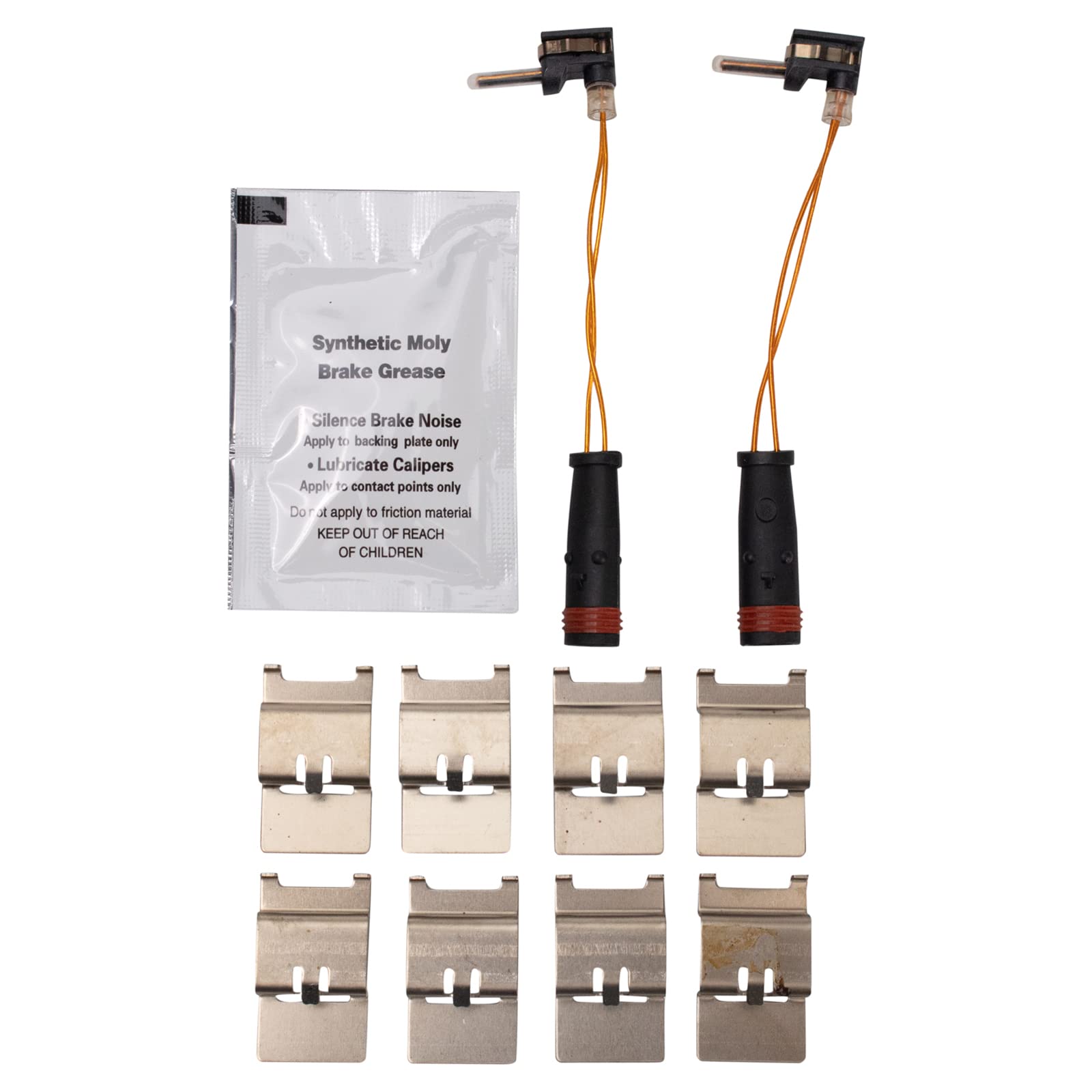 Trq Front Brake Pads Ceramic Compatible With 2020-2022 Mercedes-Benz Cla250 Gla250 Gle350