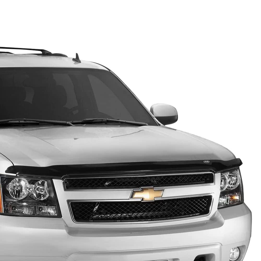 Auto Ventshade [Avs] Hoodflector/Bug Shield | 2019 - 2023 Ram 1500 (Excludes Rebel & Trx Models)| Medium Profile - Smoke, 1 Pc. | 21953
