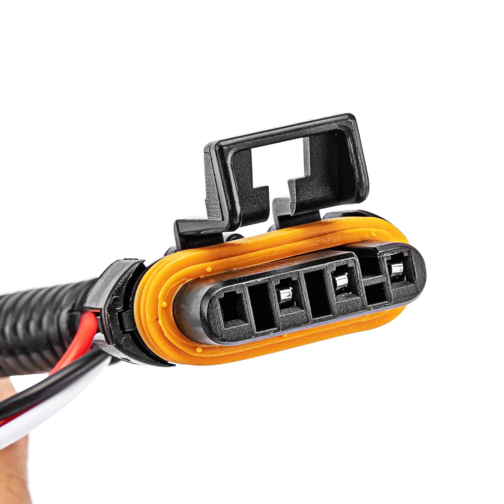 Mofun Compatible with 2015-2024 Polaris RZR Ranger Tail Light Auxiliary Power Plug Harness Fits for License Plate Light,Whip Lig