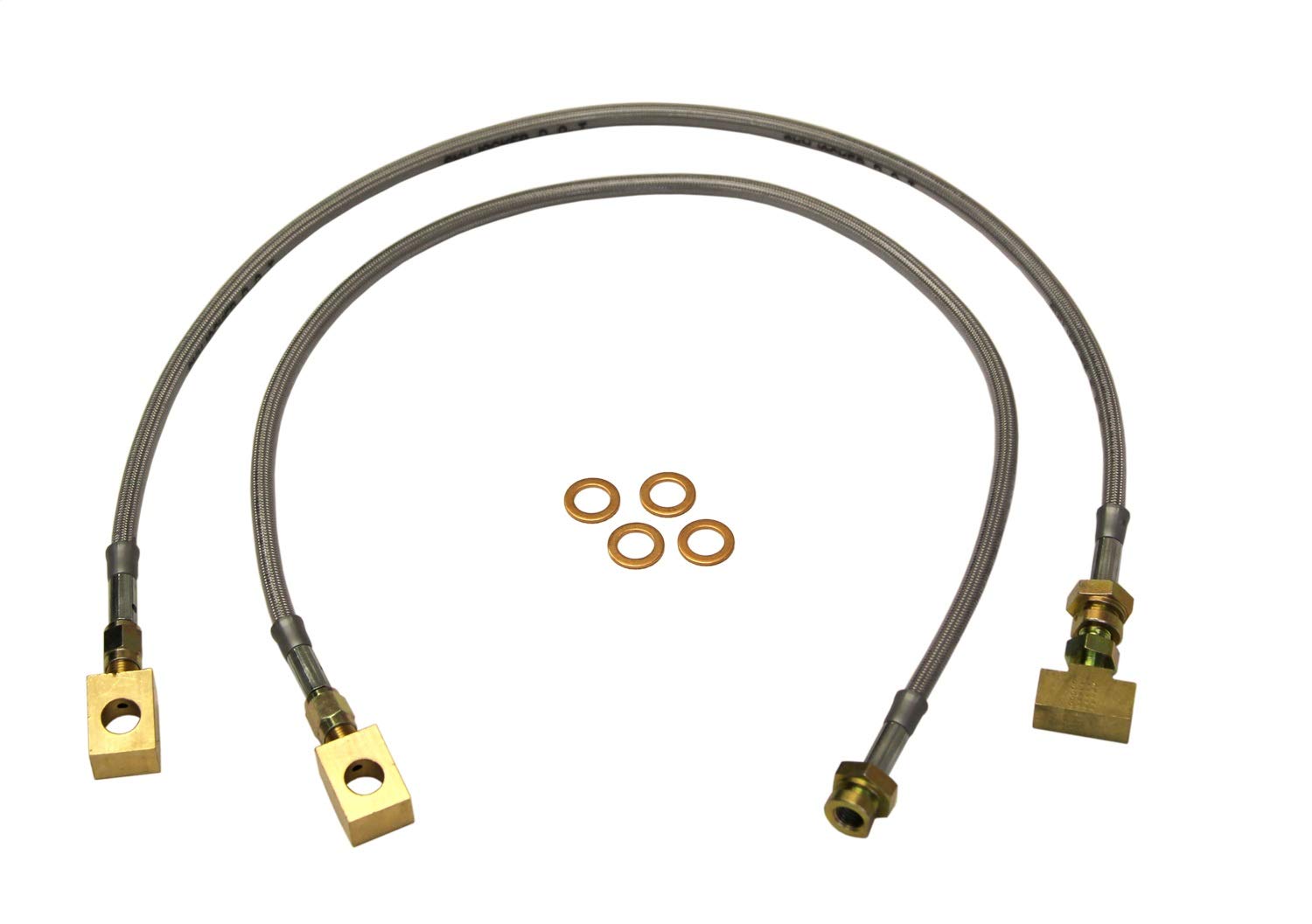 Skyjacker (FBL91) 4- 6 Stainless Steel Brake Line - Pair