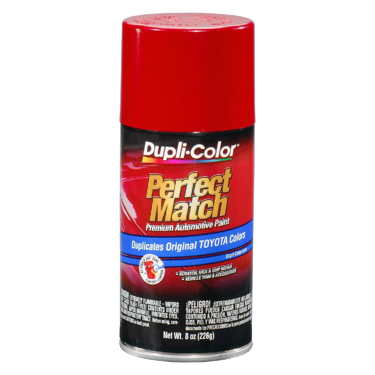 Dupli-Color Ebty15607-6Pk Perfect Match Automotive Spray Paint - Toyota Super Red Ii, 3E5 - 8 Oz. Aerosol Can, 6-Pack