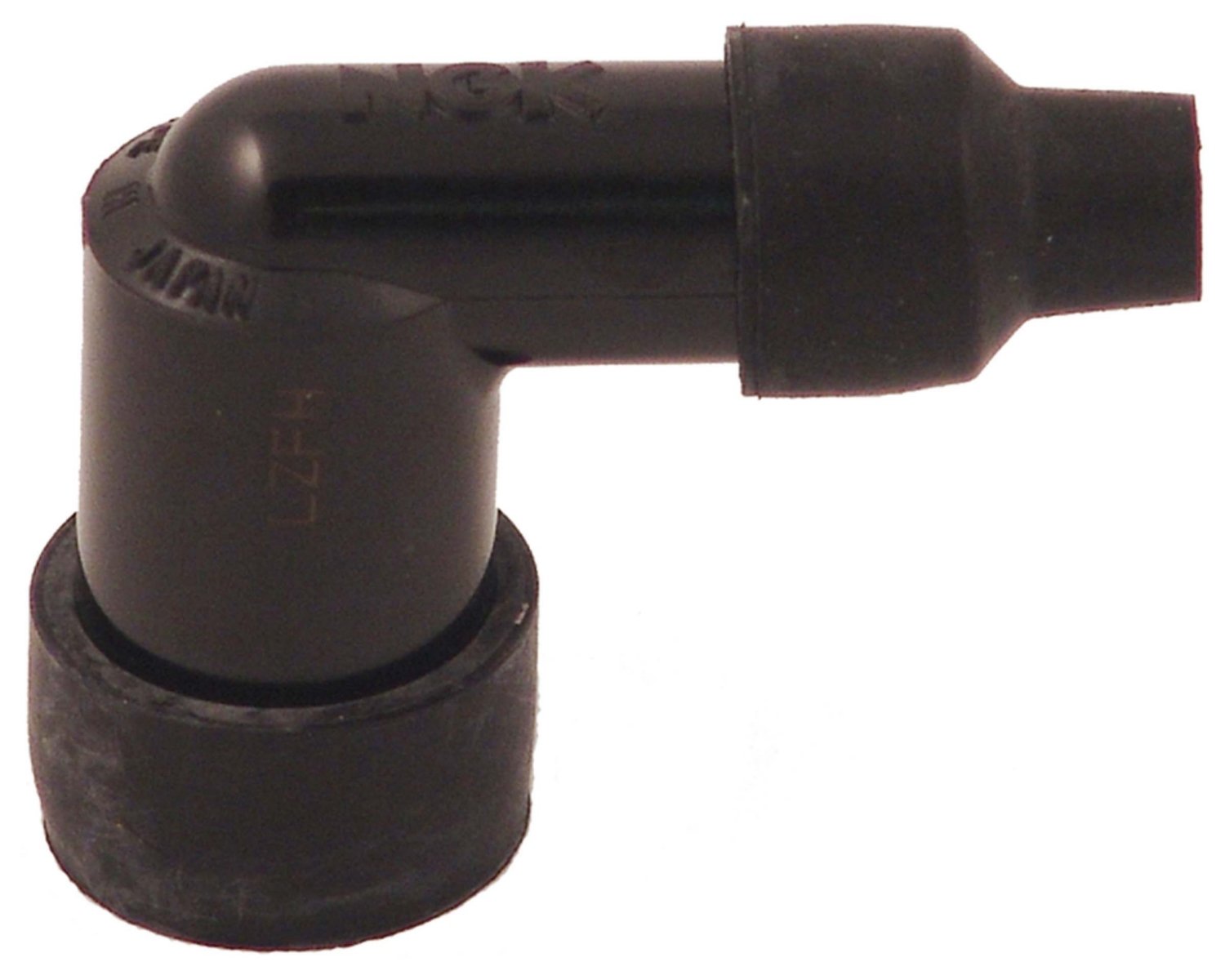 Ngk Lzfh Resistor Spark Plug Cap, Black, Standard