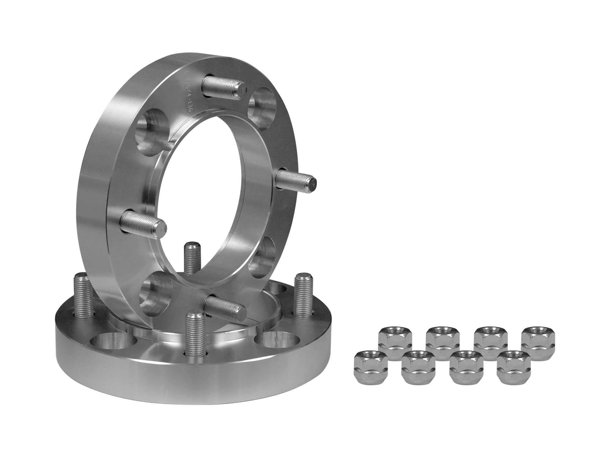 SuperATV Heavy Duty 1 Aluminum Wheel Spacers for Kawasaki Teryx 4 750/800 / 4 800-1 Pair