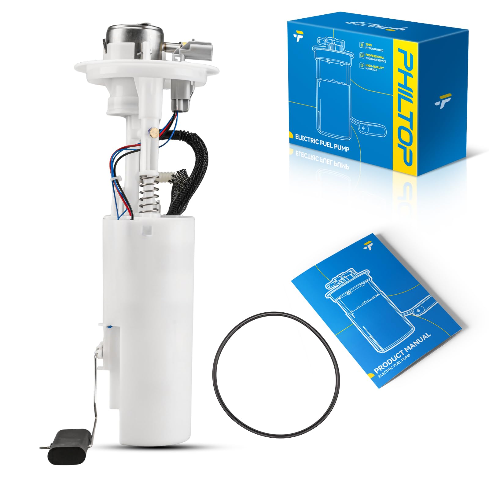 PHILTOP Electric Fuel Pump Assembly Fits for Chrysler Sebring and Dodge Stratus 2001 2002, FG0420