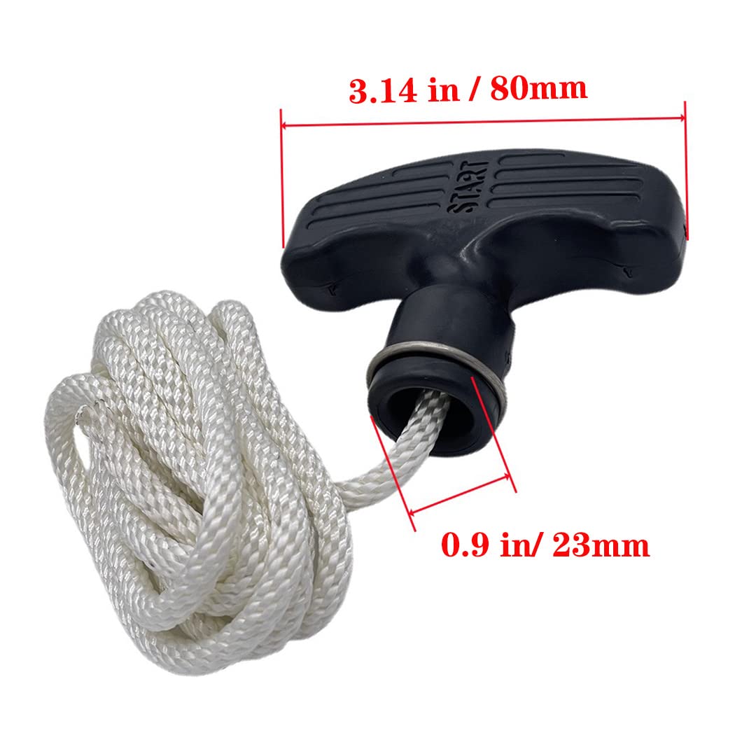 Atv Recoil Starter Pull Start Rope Handle For Polaris Sportsman 335 400 500 Polaris 325 330 Magnum 325 330 425 500 Trail Blazer 250 Predator