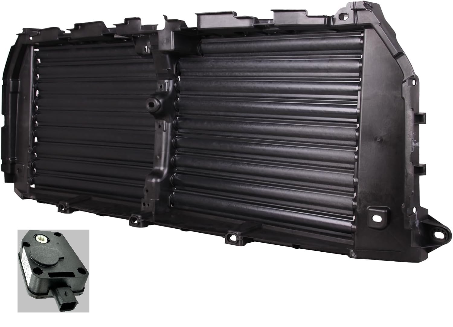 TYG (CAPA QUALITY) Active Grille Shutter For Ford F-150 Regular Cab/Extended Cab/Crew Cab 15-17 3.5L/ 2.7L Turbo/ 3.5L Turbo/ 5.