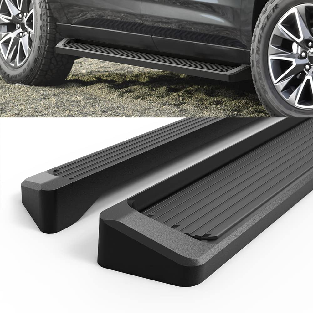 Hd Ridez Running Board 6' Black Compatible With Chevy Suburban 2021-2024 (Nerf Bar Side Steps Side Bars)