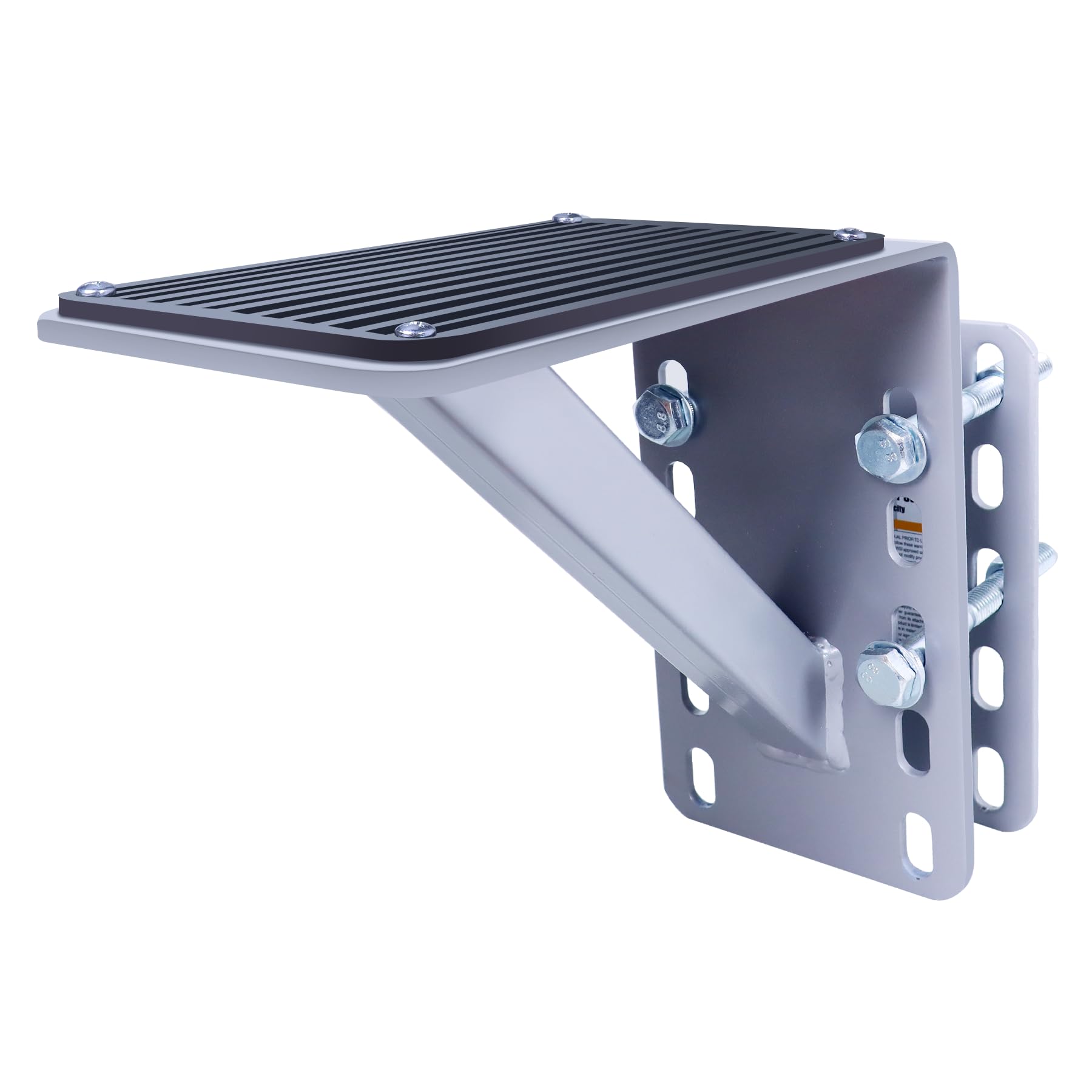 MaxxHaul 70089 Heavy Duty 300-lbs Capacity Steel Trailer Step for Boat and Utility Trailers With Anti-Slip Traction and Powder C