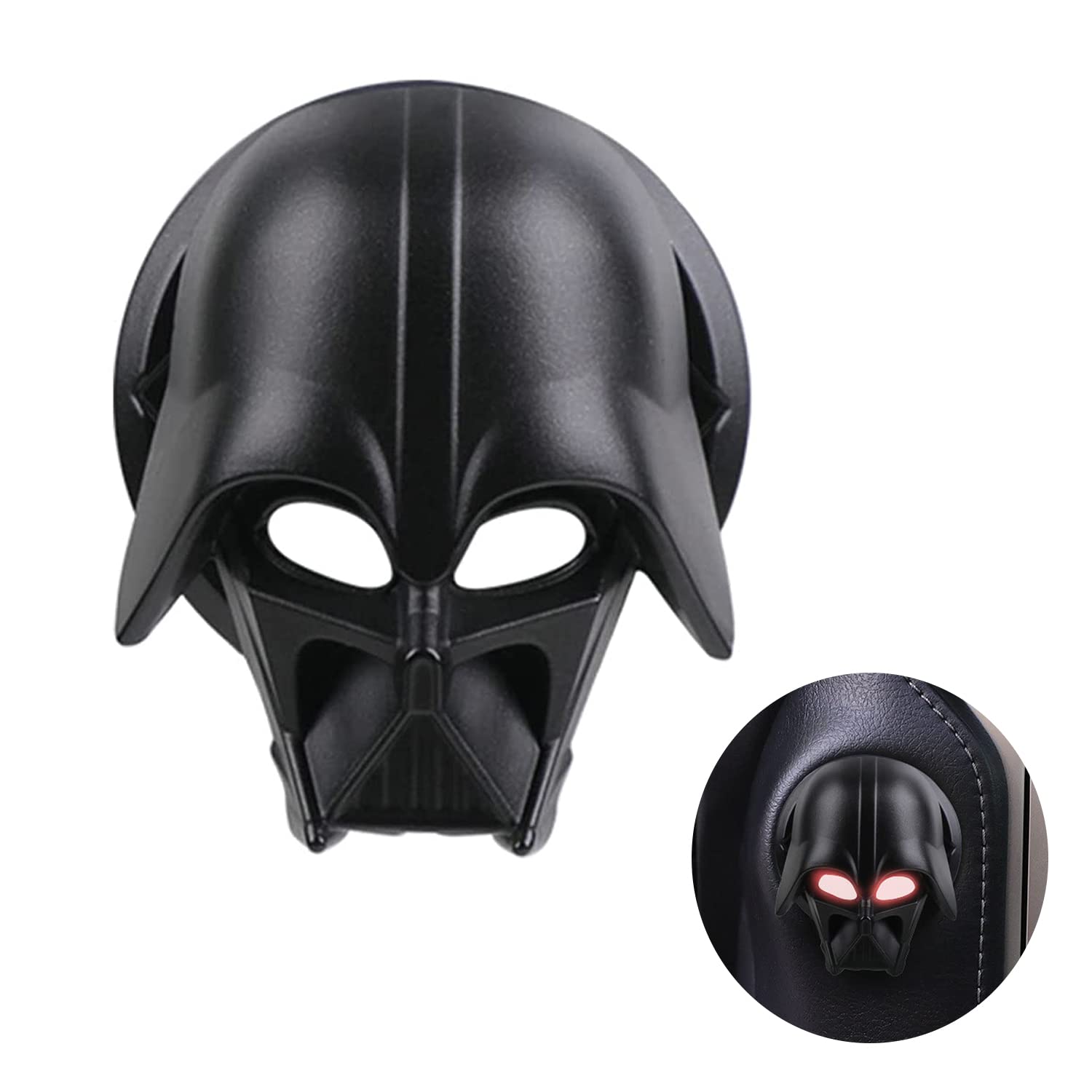 Car Engine Start Button Cover Darth Vader Push To Start Button Ignition Cover Anti-Scratch Universal Button Decoration Ring (1 P