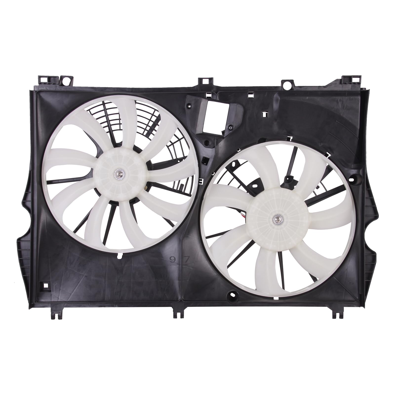 TYG Upgraded Cooling Fan Assembly for 2016-2022 Lexus RX350 V6/3.5 W/O Towing | Racing-Level OE Replacement Engine Radiator for 