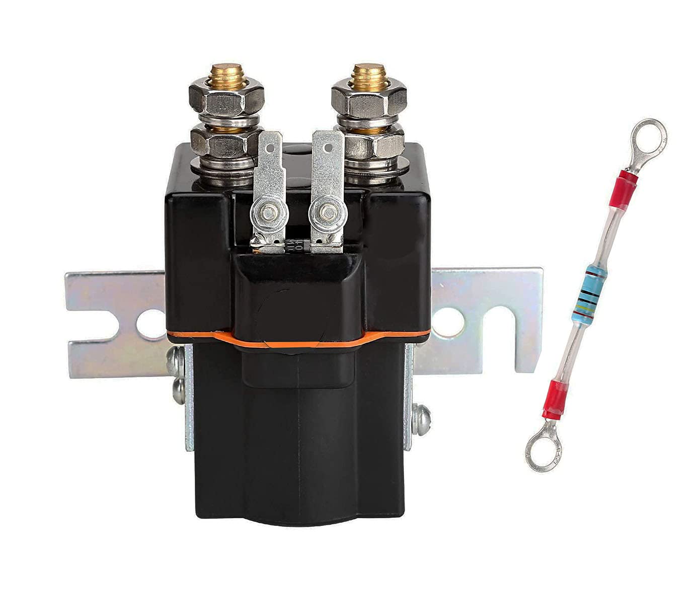 Dr.Parts Club Car Golf Cart Solenoid,48V, 4 Terminal Solenoid Coil Fits On Club Car Ds Precedent Electric Carts |Sw80-2028P 101908701,