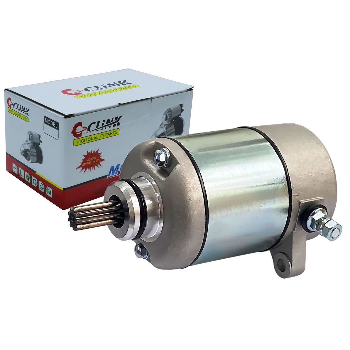 New Starter for Honda ATV TRX250 Recon 97-01 TRX250EX Sportrax 01-08 TRX250TE Fourtrax Recon ES, TRX250TM Foutrax Recon 02-07 TR