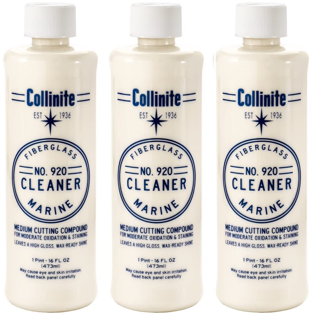 Collinite Fiberglass Marine Cleaner, 16 Fl Oz - 3 Pack