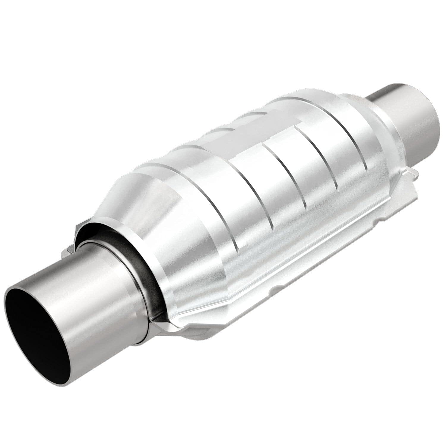 MagnaFlow Catalytic Converter 51204: 2/2 Inlet/Outlet, OEM Grade, Universal Fit (EPA Compliant)
