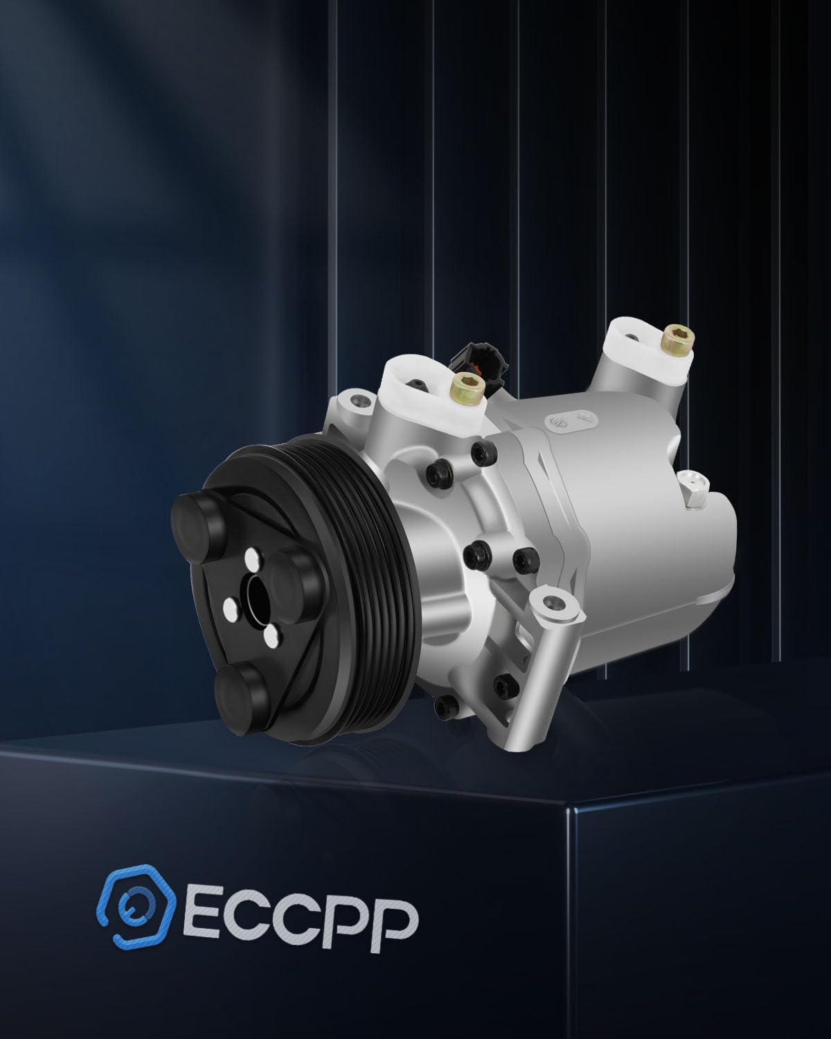 Eccpp A/C Compressor With Clutch 2005-2019 For Nissan Frontier Xterra 4.0L 2009-2012 For Suzuki Equator 4.0L Ac Compressor