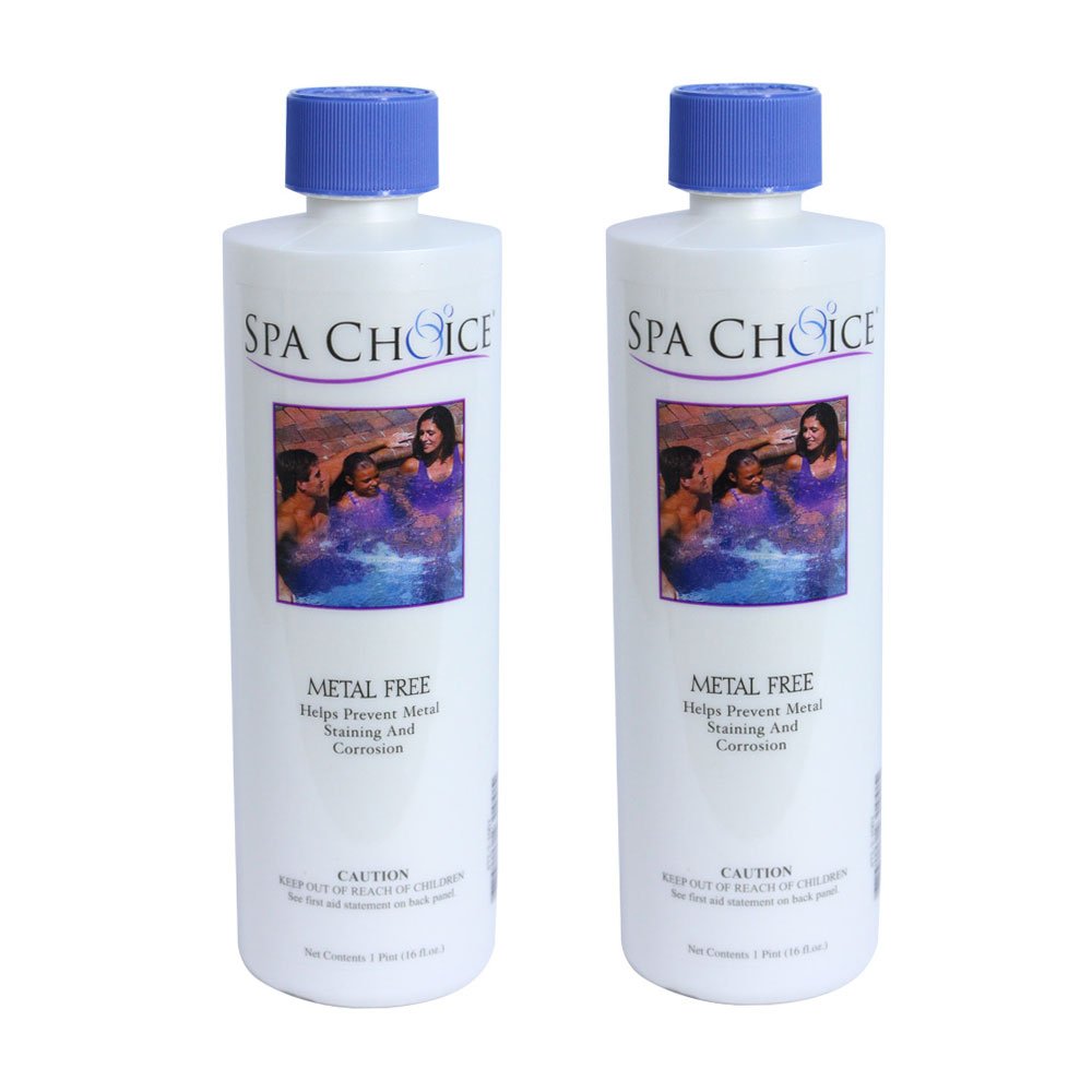 Spachoice 472-3-1001-02 Metal Gone For Spa Hot Tub, 1-Pint, 2-Pack