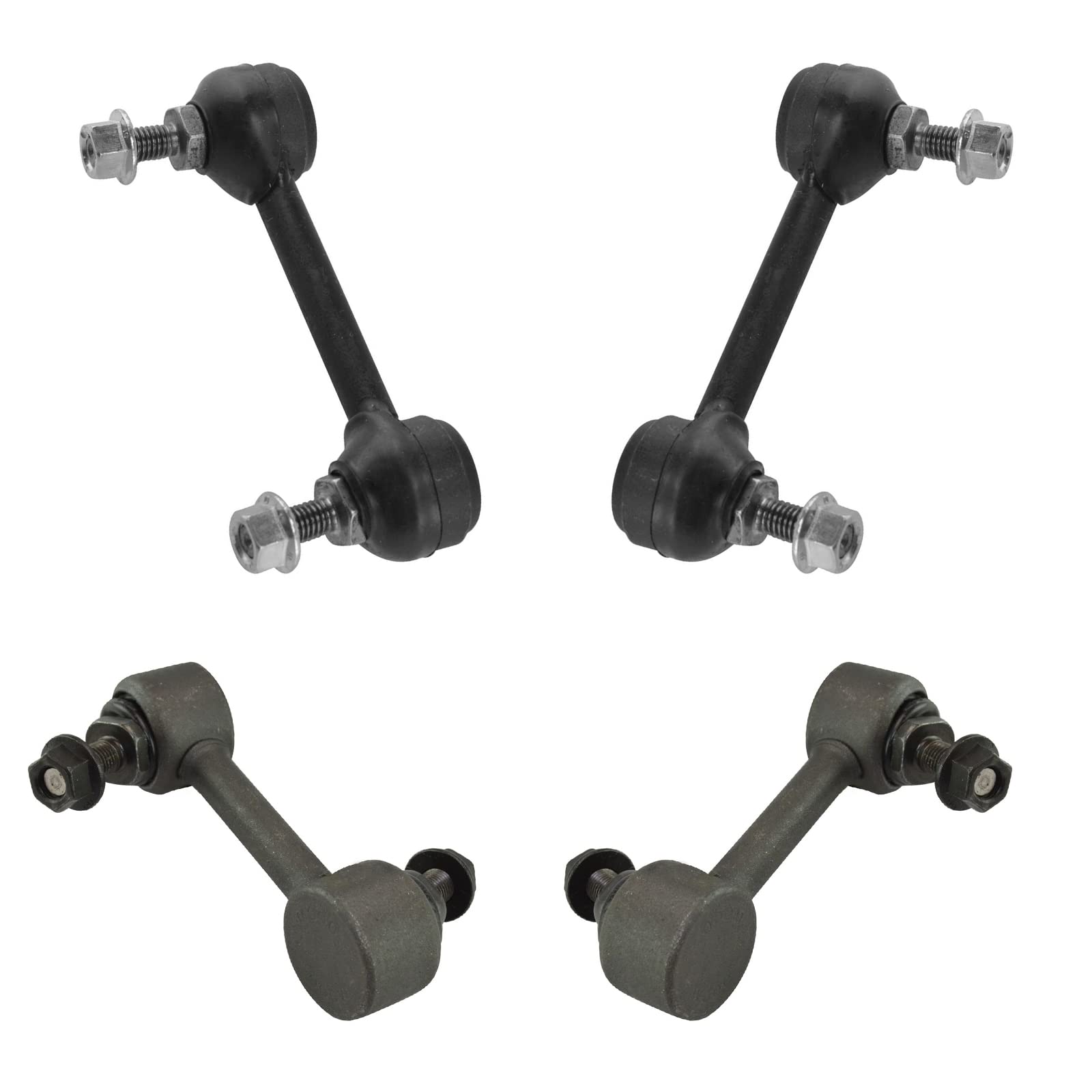 Trq Front & Rear Sway Bar Stabilizer Link Set Compatible With 2004-2012 Chevrolet Colorado Gmc Canyon 2007-2008 Isuzu I-290