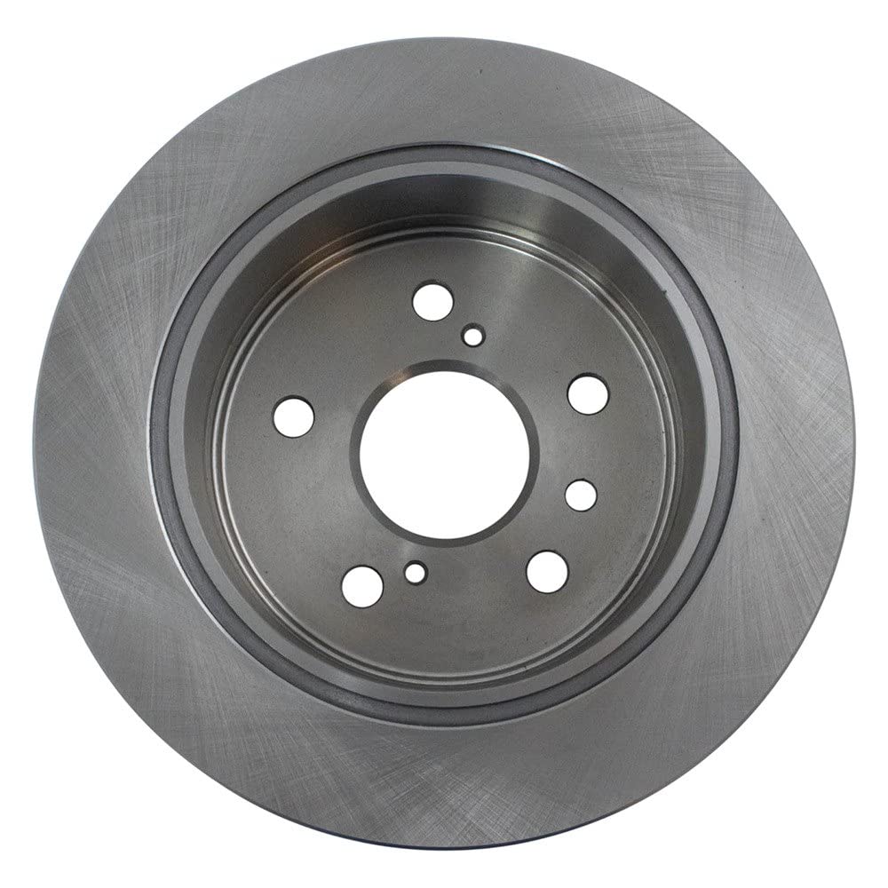 Trq Rear Brake Rotors Set Solid Compatible With 2002-2003 Lexus Es300 2004-2006 Es330 2005-2007 Toyota Avalon 2002-2006 Camry 20