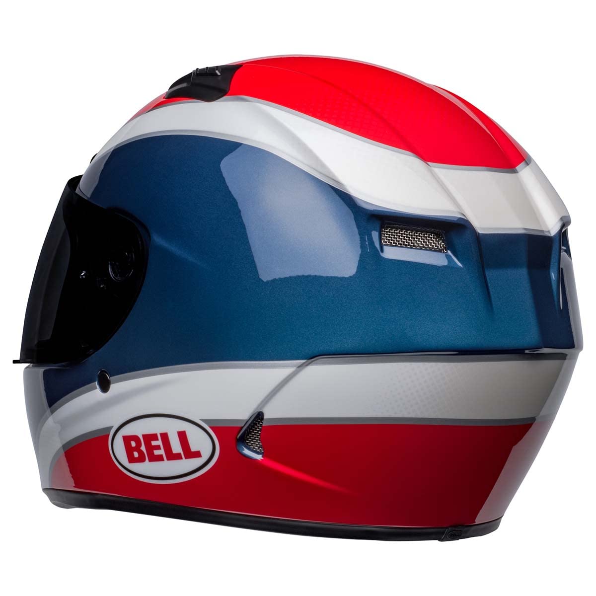 Bell Qualifier Dlx Mips Street Helmet (Classic Gloss Navy/Red - 2X-Large)