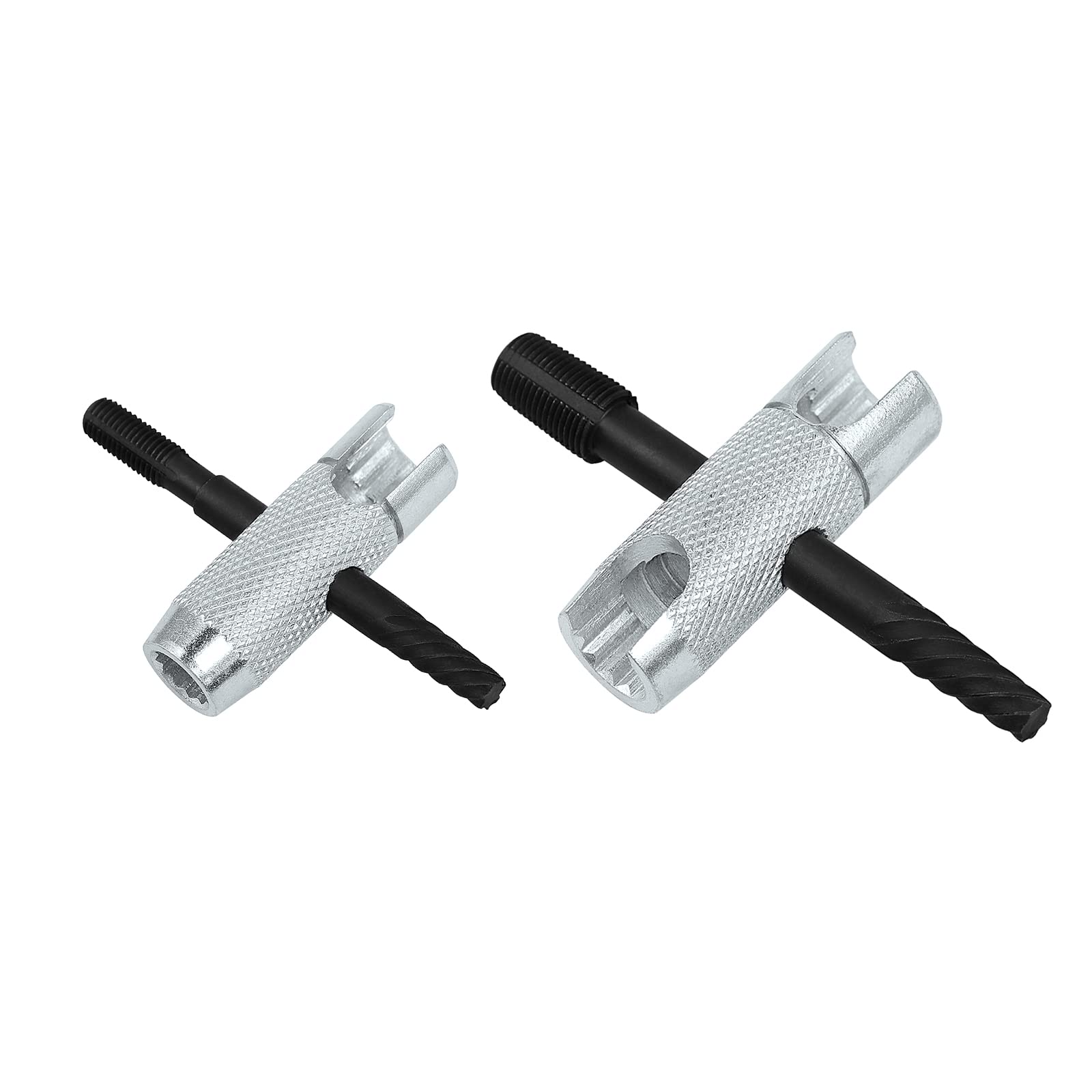 NOVINO Grease Zerk Tool,4 Way Zerk Grease Fittings Removal Tool Fit 1/4''-28 SAE,1/8''-NPT,M10x1 M8x1 and Hex Size 3/8'' 5/16'' 