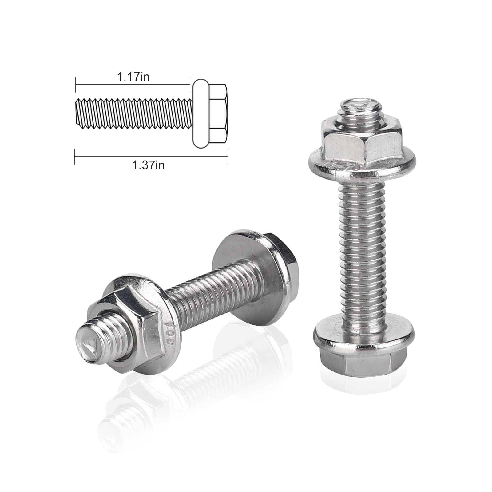 Stainless Steel Clamps Mount For Polaris Roof Connector Hose Clamps, Clamps Compatible With Polaris 2 Seats 900 1000 S Series, T