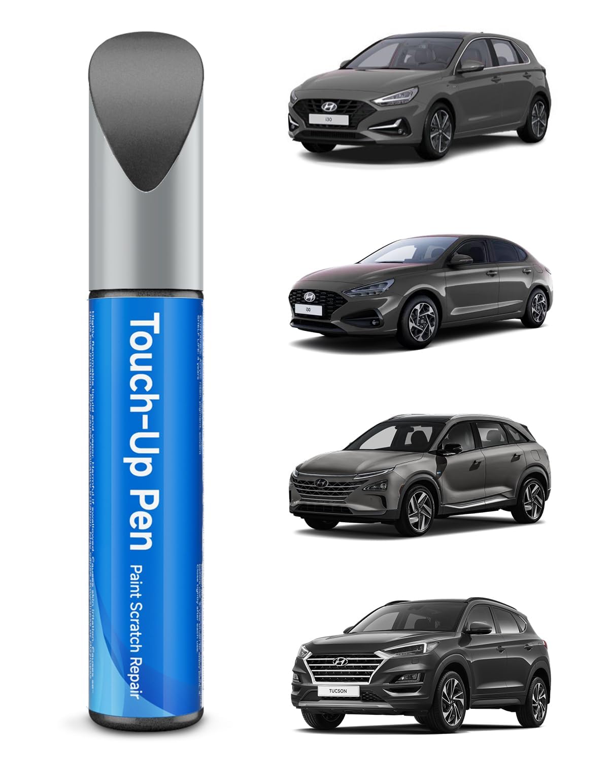 Touch Up Paint Compatible With Hyundai Exact Match Touch Up Paint Car Scratch Repair (Monaco White(Yac) Compatible With Santa Fe